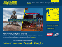 Tablet Screenshot of himmerlandsflyt.dk